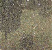 Gustav Klimt Landscape Garden (Meadow in Flower) (mk20) oil painting